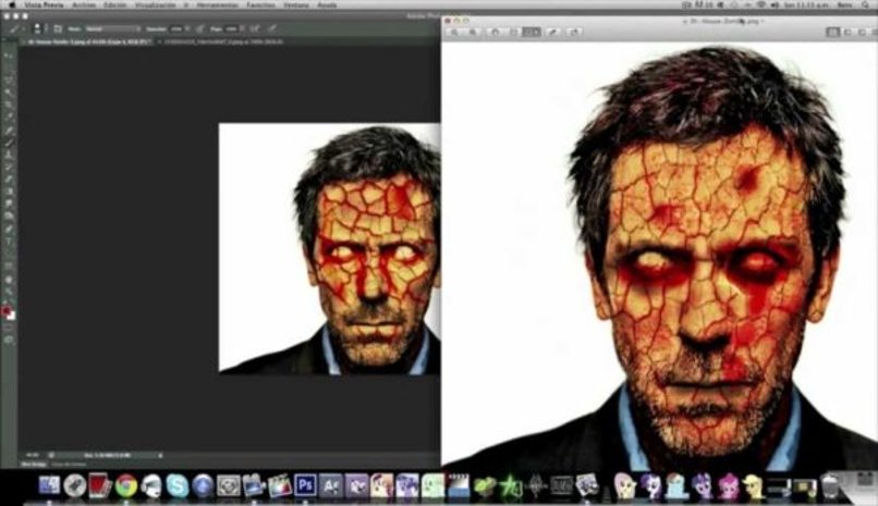 editar persona convertir zombie