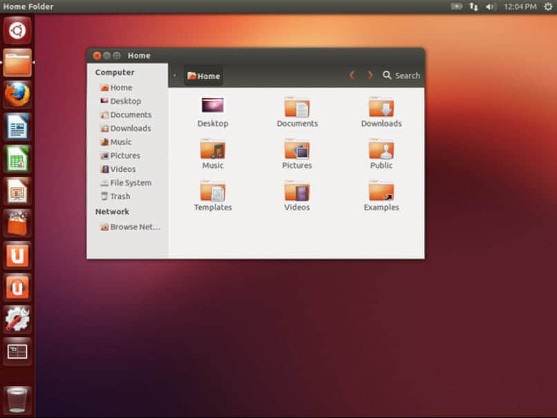 escritorio de linux ubuntu