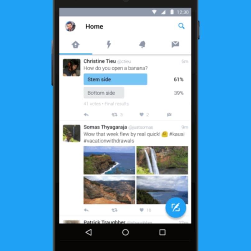 twitter para android