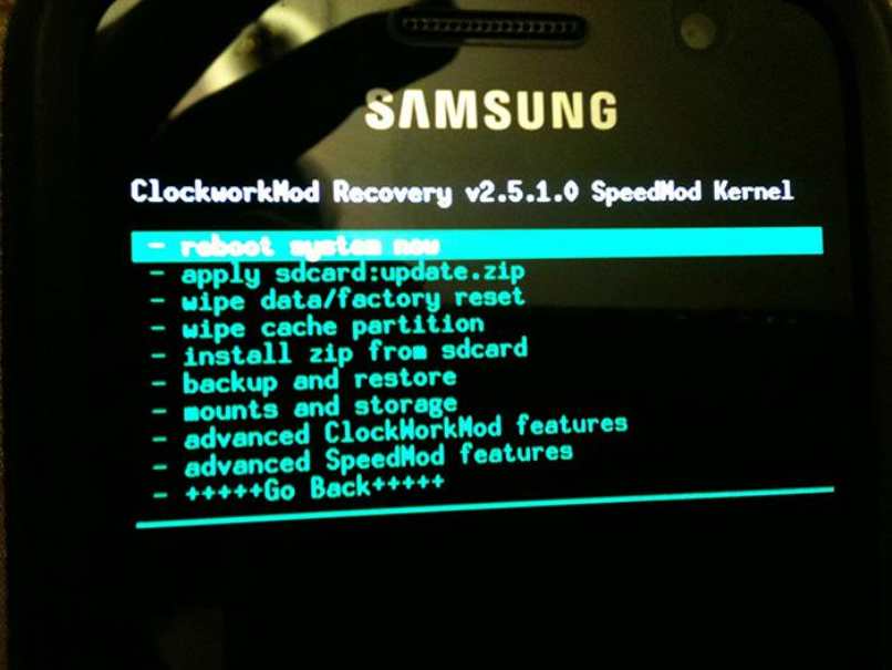 reiniciar samsung android