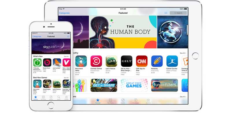 aplicaciones itunes store para iphone ipad