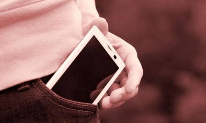 celular bolsillo pantalon sin vibracion 