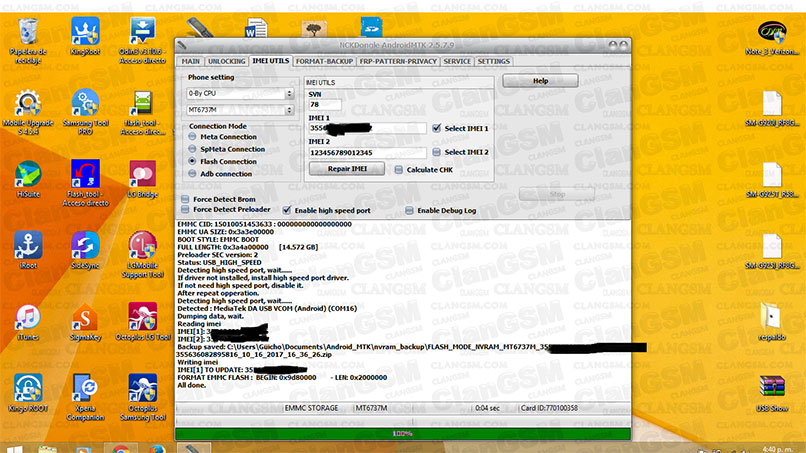 instalar sn write tool imei repair gratis