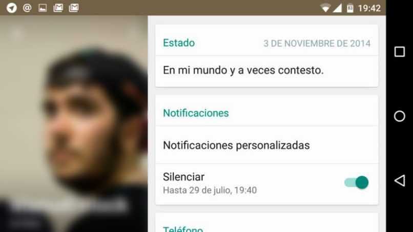 estados whatsapp contactos
