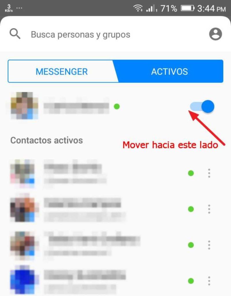 La última Conexión De Messenger Es Fiable