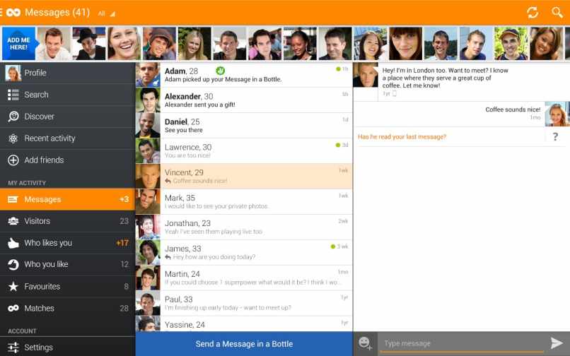 agregar usuarios twoo