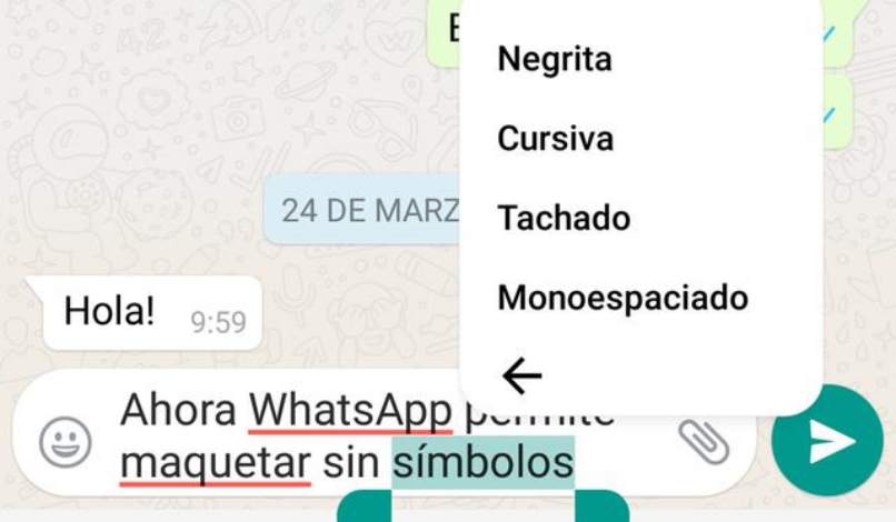 diferentes estilos letras para whatsapp