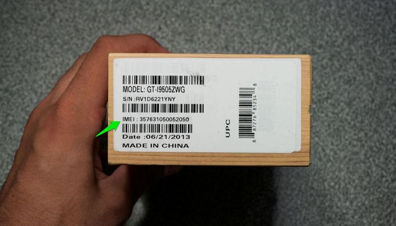 pasos numero imei