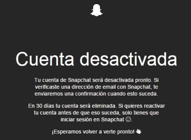 pasos desactivar cuenta