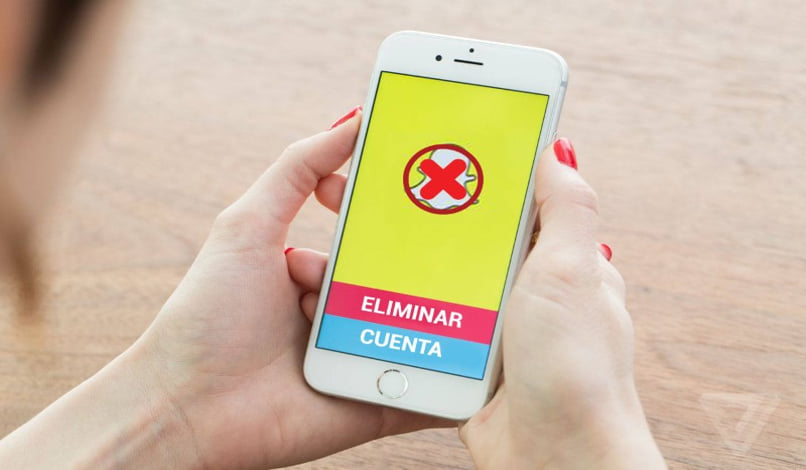 eliminar cuenta snapchat