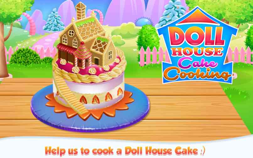 doll house cake