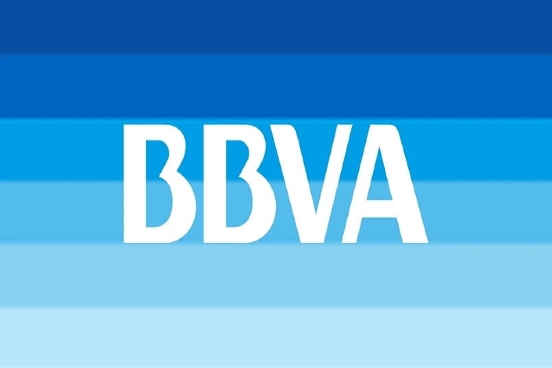logo del bbva degradado de azules