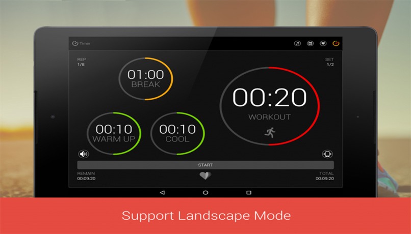 temporizador ejercicio tabata