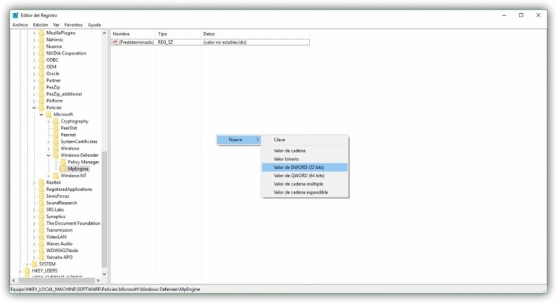 encuetra regedit windows 8