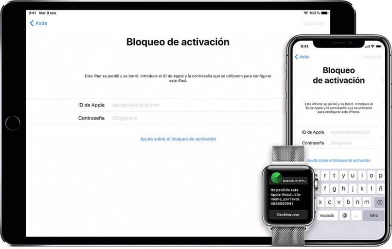 ipad iphone bloqueados