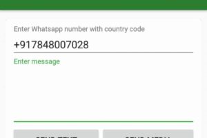 Cómo enviar un mensaje por WhatsApp sin agregar el número en los contactos