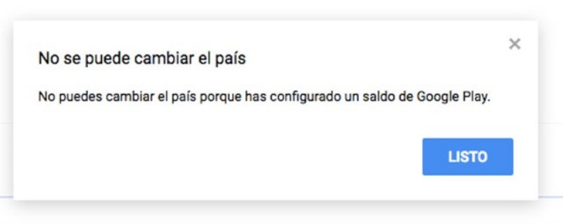 negacion cambiar pais