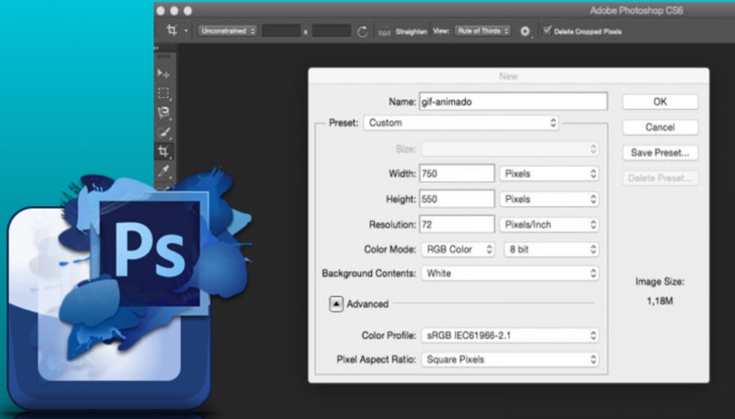diseña gif photoshop