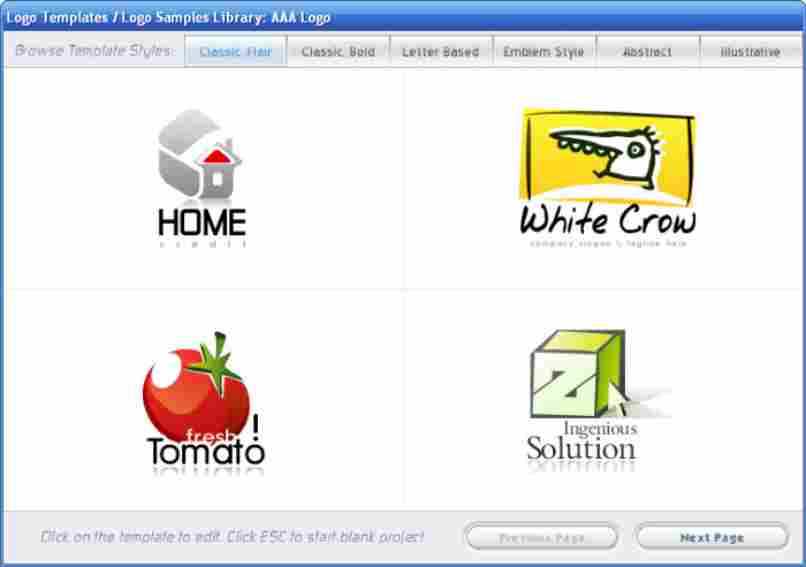 diferentes organizaciones logotipo 