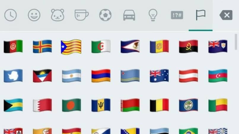 bandera catalana estelada emoticono miniatura