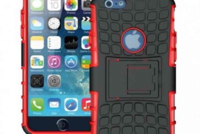 1PC resistente a los golpes Teléfono móvil Funda De Neopreno Para Apple iPhone 6 Negro 