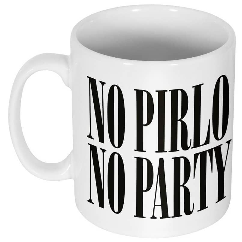 taza para cafe con mensaje no pirlo no party
