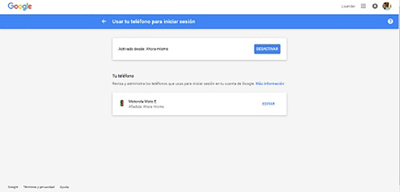 recuperar cuenta google