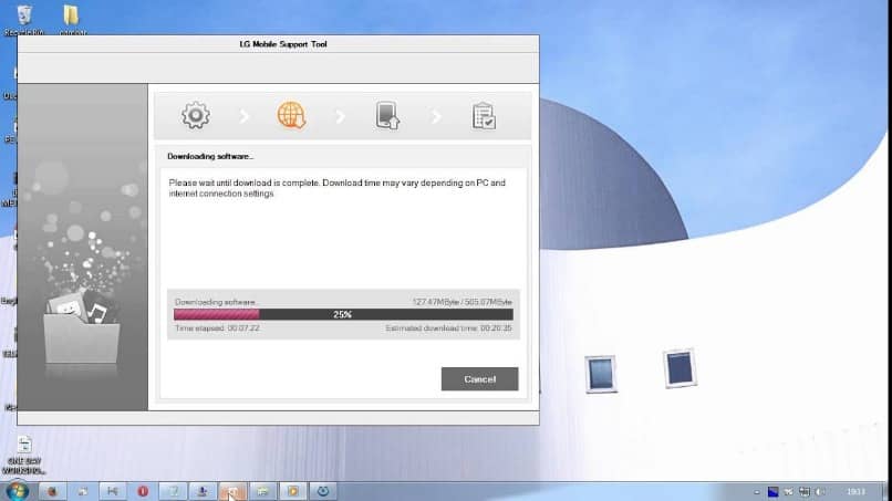 pantalla solucionar error security authentication lg l9