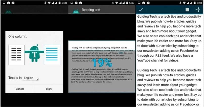 aplicacion text fairy ocr