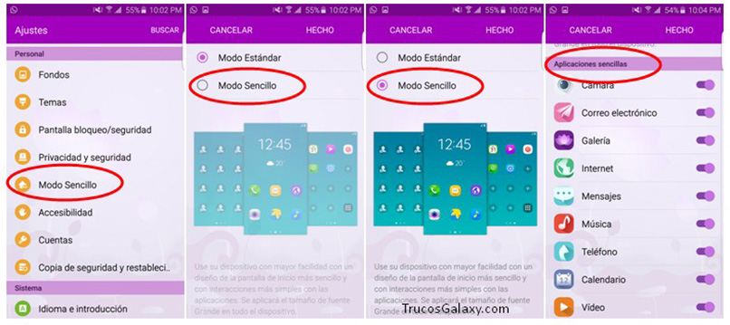 desactivar modo facil
