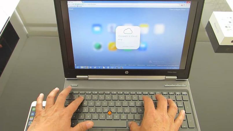 establecer conexion pagina principal icloud