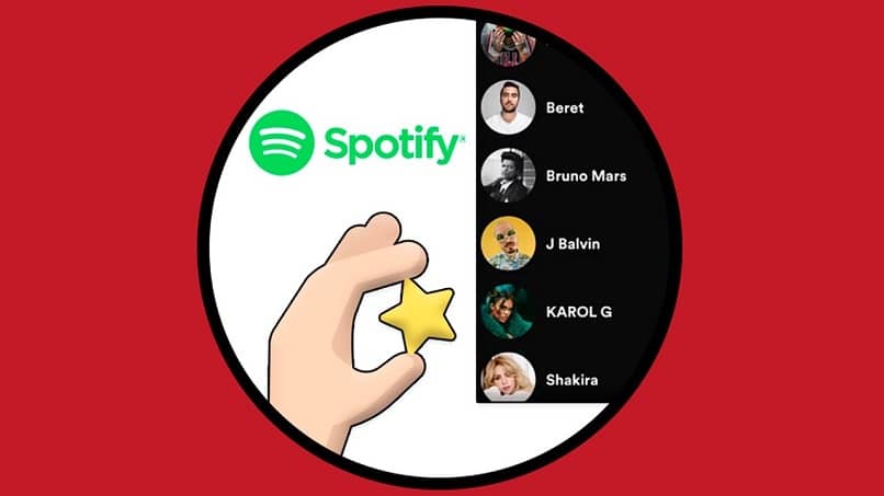 Cómo poner un artista en tus favoritos de Spotify - Con la App y el sitio web